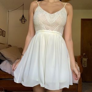 Cute White Mini Dress🤍